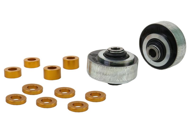 Whiteline KCA425 Tuleje wahacza - dolna wewnętrzna tylna (anti-lift/zmienia kąt wyprzedzenia zwrotnicy koła - caster) MOTORSPORT - przód - SUBARU IMPREZA WRX / SUBARU IMPREZA WRX STI