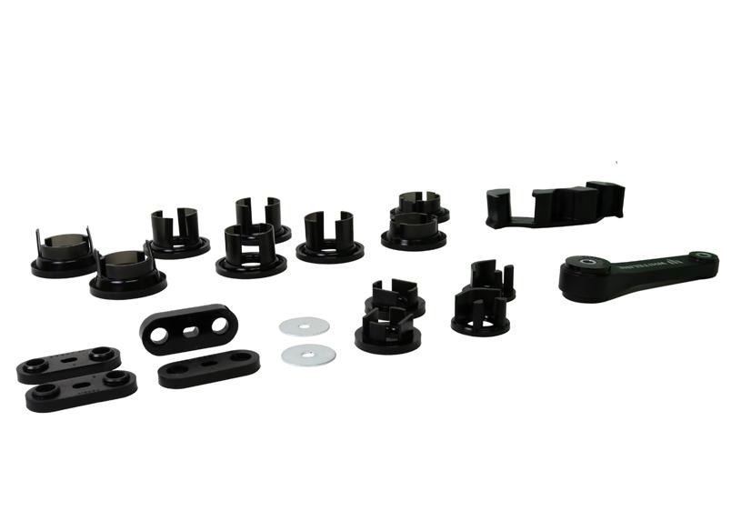 Whiteline WEK097 Zestaw tulei zawieszenia "Essential Kit" - przód - przód i tył - SUBARU IMPREZA (bez turbo) / SUBARU IMPREZA WRX