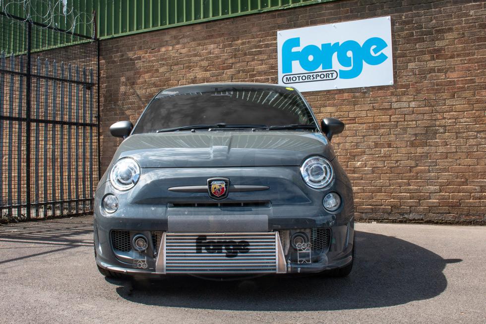 Forge FMINTF500-C/R - Intercooler przedni - zestaw do FIAT 500 ABARTH - Fiat 500 / Fiat 595  / Fiat 695