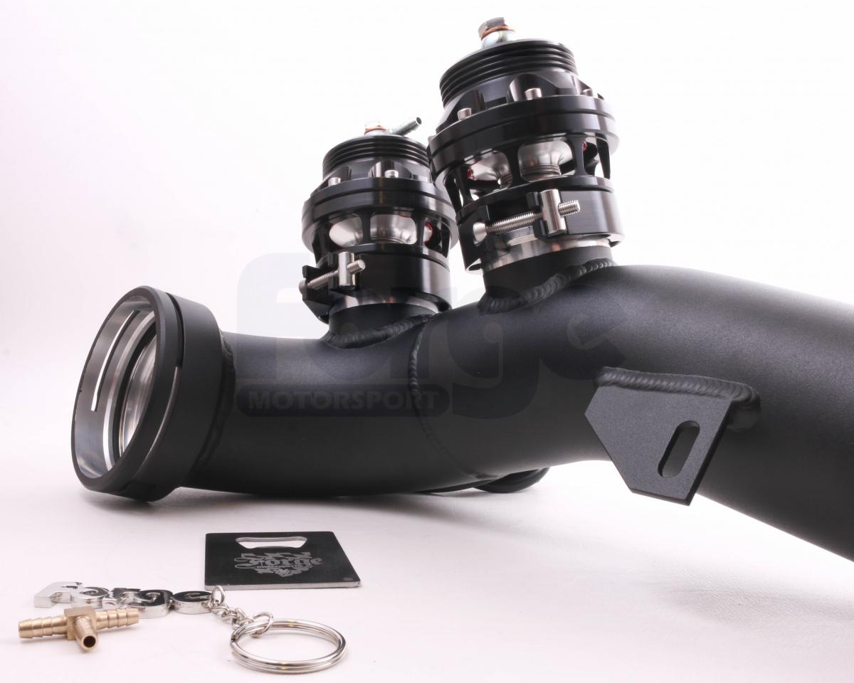 Forge FMBM335DV2 - Podwójny zawór upustowy (blow off) i HARD PIPE - zestaw - 335 N54 TWIN TURBO - BMW Seria 3