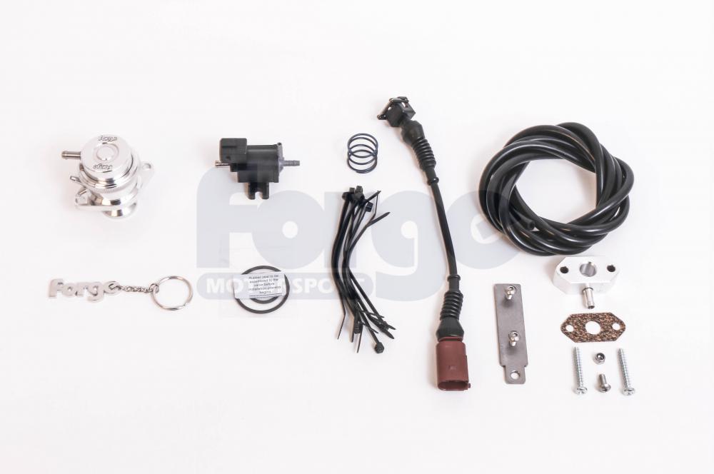 Forge FMDVRTSi-C - Zawór upustowy (tłokowy) recyrkulacyjny KIT - SEAT Ibiza MK5 Bocenegra / Skoda Fabia VRS / Volkswagen Golf Mk5 / Golf Mk6 / Polo 