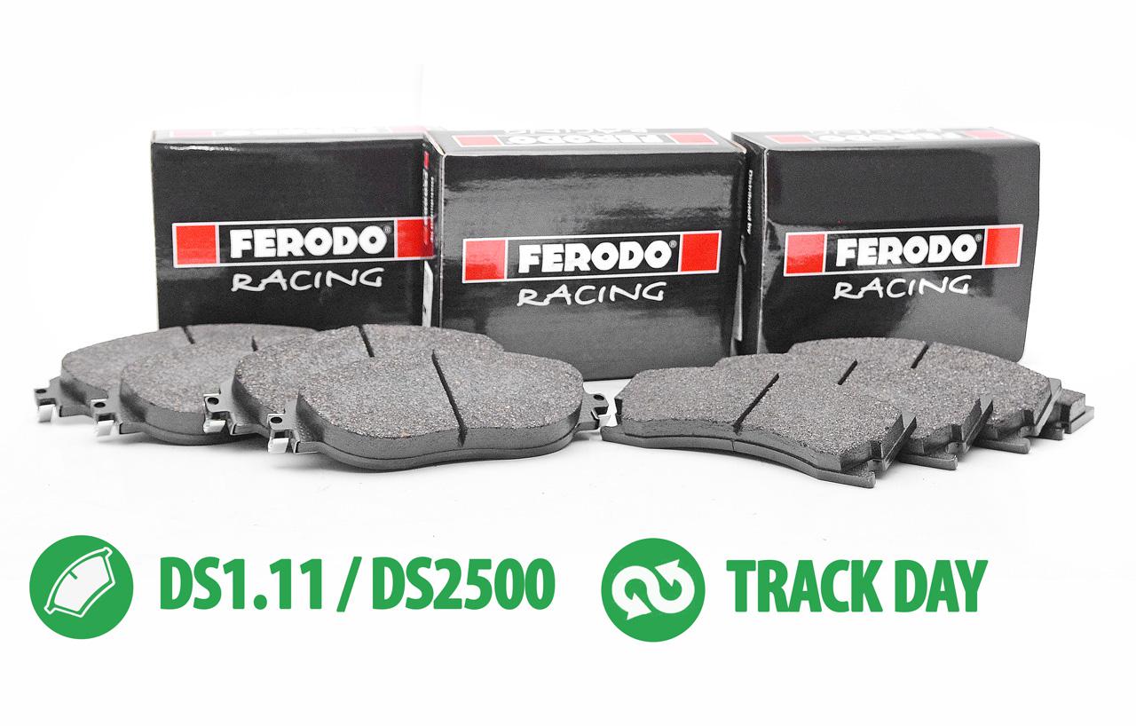 Zestaw klocków hamulcowych Ferodo DS1.11 / DS2500 - Audi RS3 8V / TT-RS 8FV (FCP1664W+FCP4697H)