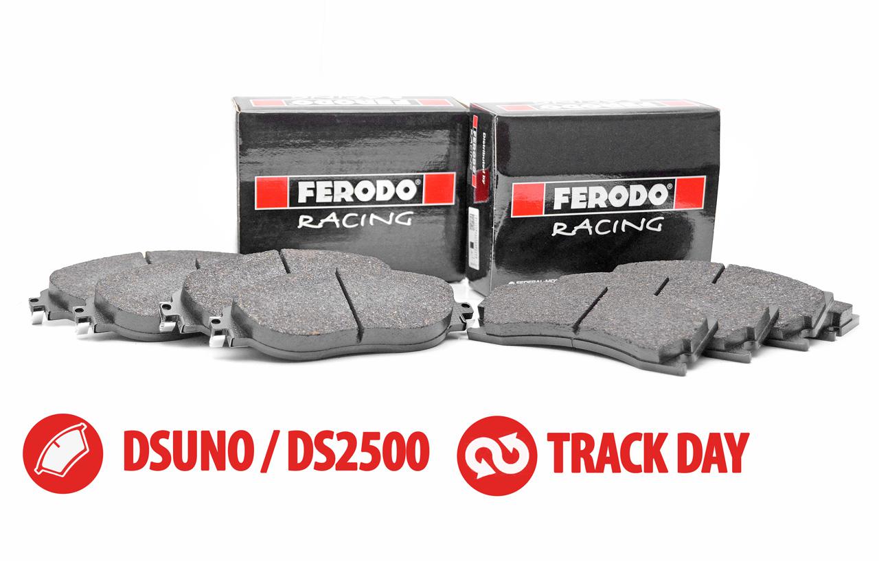 Zestaw klocków hamulcowych Ferodo DSUNO / DS2500 - BMW Seria 1 E82 135i 2WD (FCP4218Z+FCP4217H)
