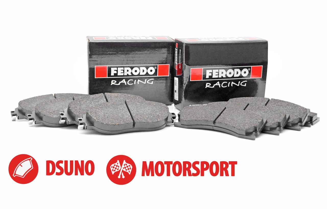 Zestaw klocków hamulcowych Ferodo DSUNO - BMW Seria 1 E82 135i 2WD (FCP4218Z+FCP4217Z)