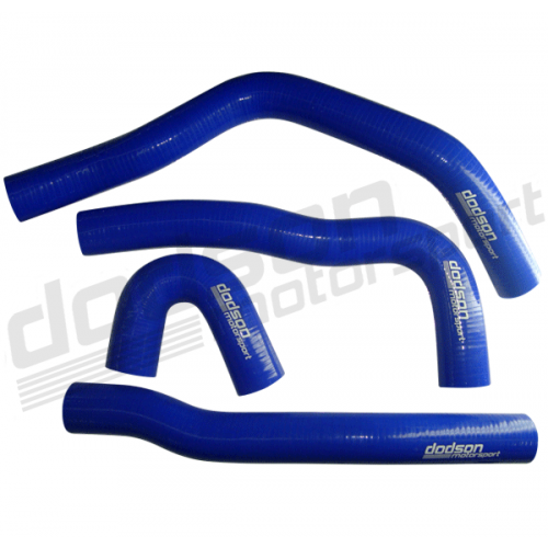 Zestaw silikonowych rur Dodson - EVOX SILICONE  RADIATOR HOSE KIT - BLUE