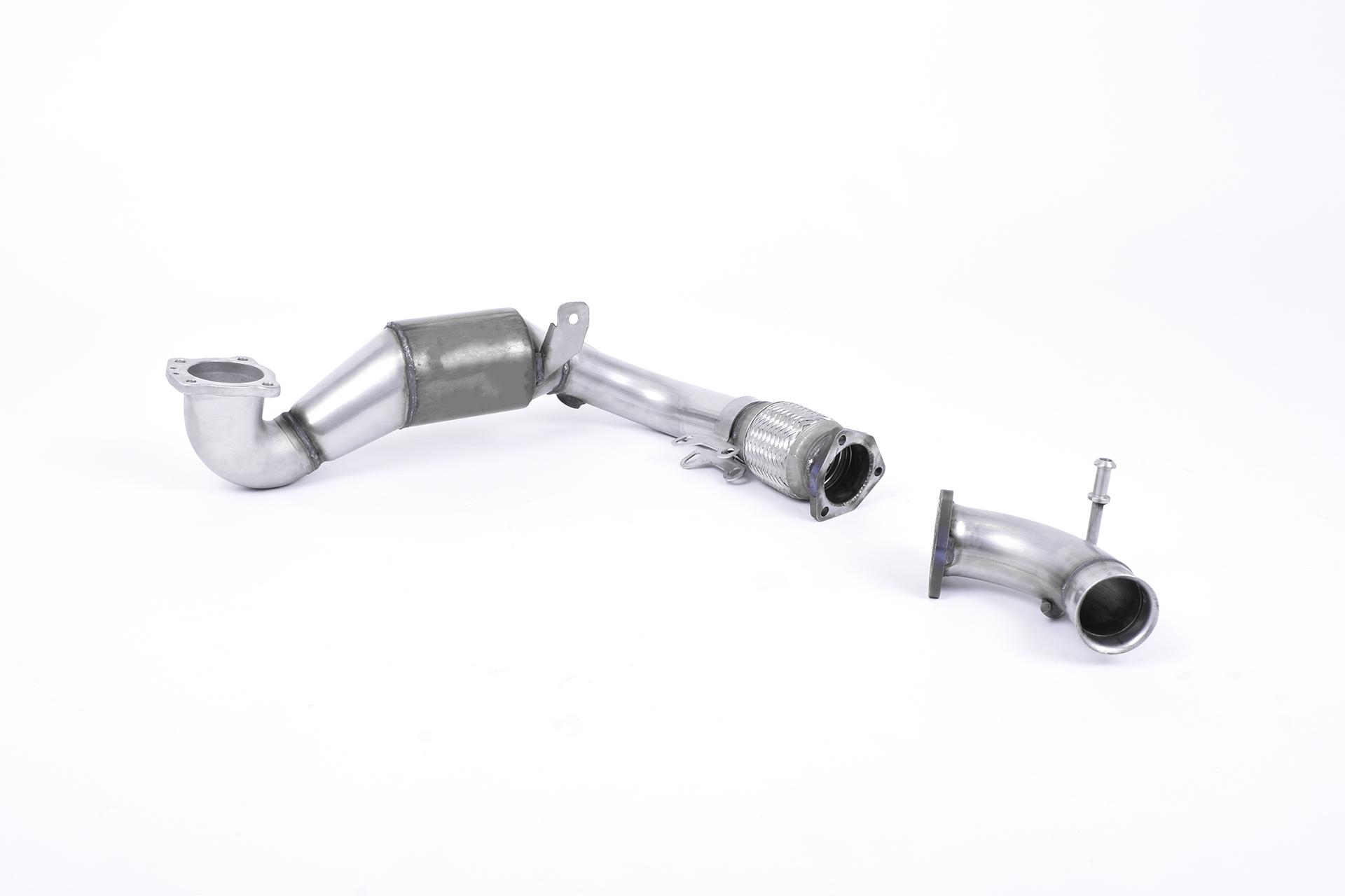 Milltek Ford Fiesta Downpipe ze sportowym katalizatorem Mk8 1.0T EcoBoost ST-Line 3 & 5 Door (Non-OPF/GPF Models Only) SSXFD236