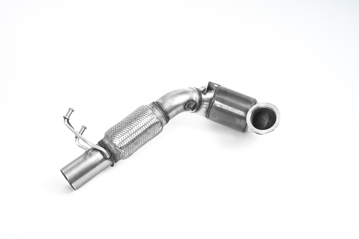 Milltek Volkswagen Golf Downpipe o powiększonej średnicy ze sportowym katalizatorem Mk7.5 R Estate / Variant 2.0 TSI 310PS (Non-GPF Equipped Models Only) SSXSE203