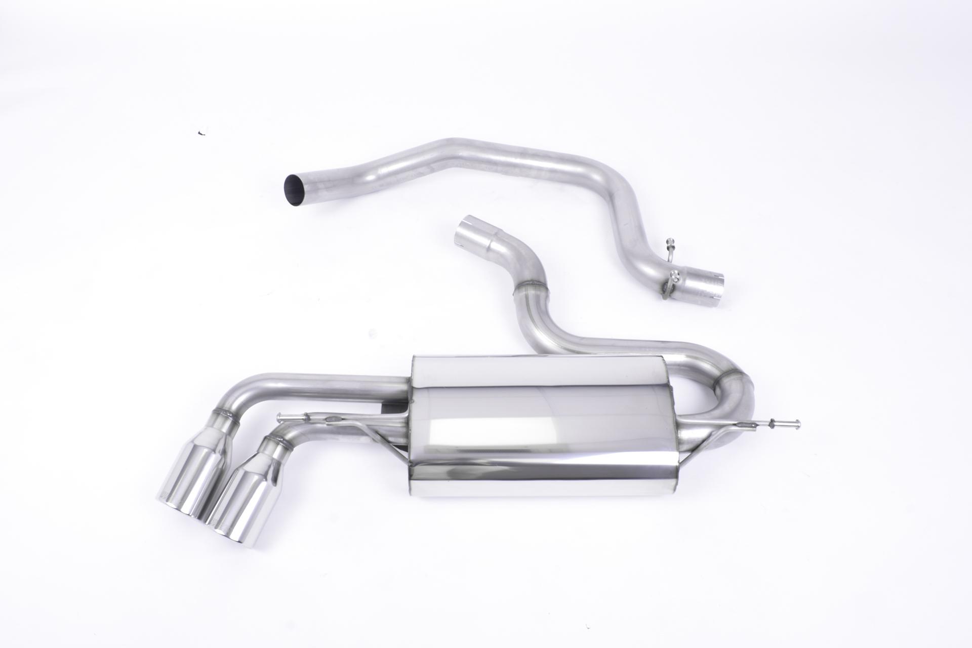 Milltek Audi TT Mk2 2006 - 2011 Układ wydechowy typu cat-back (2.0 TFSi 2WD) SSXAU145