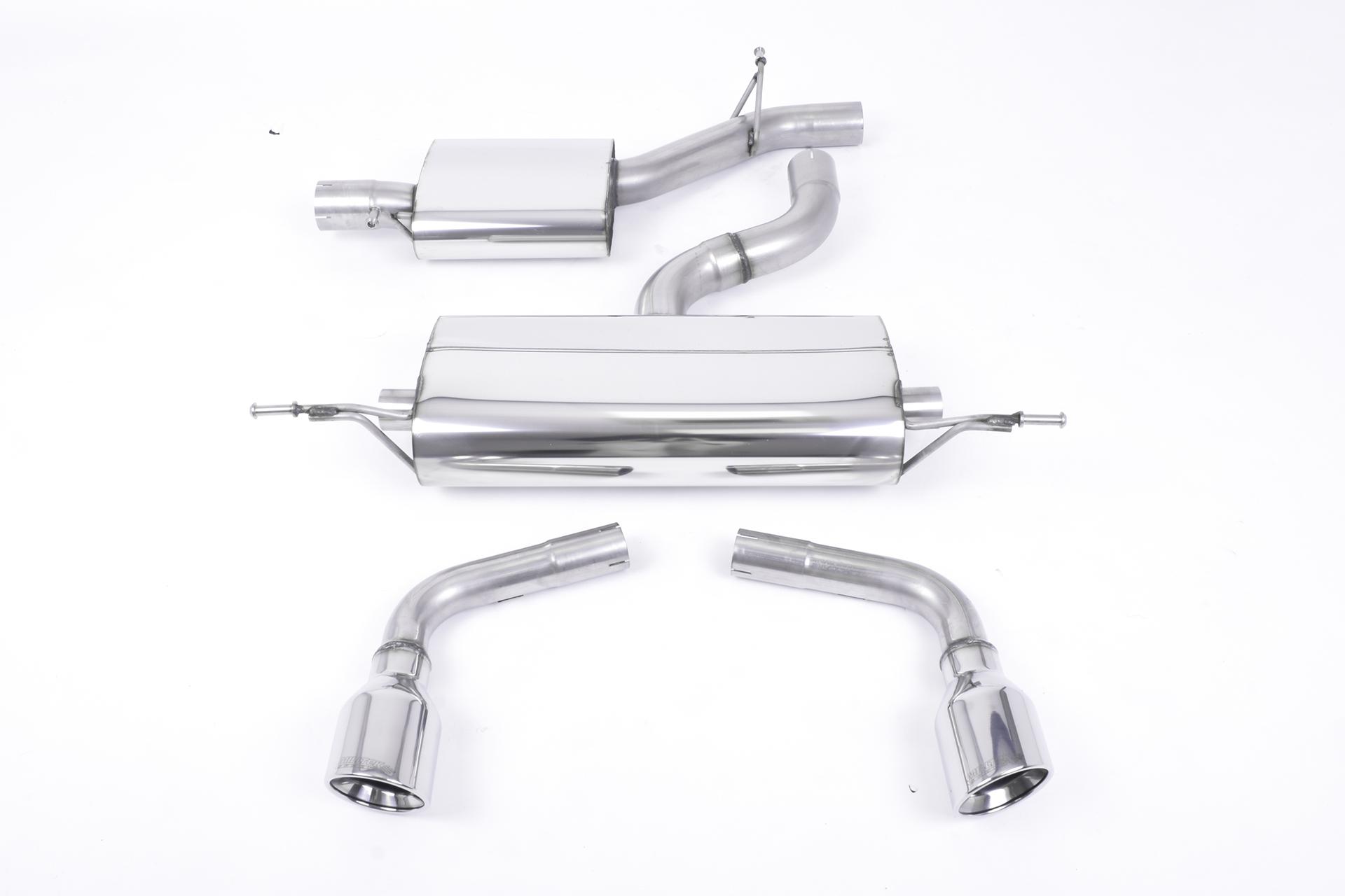 Milltek Audi TT Mk2 2006 - 2010 Układ wydechowy typu cat-back (3.2 quattro) SSXAU146