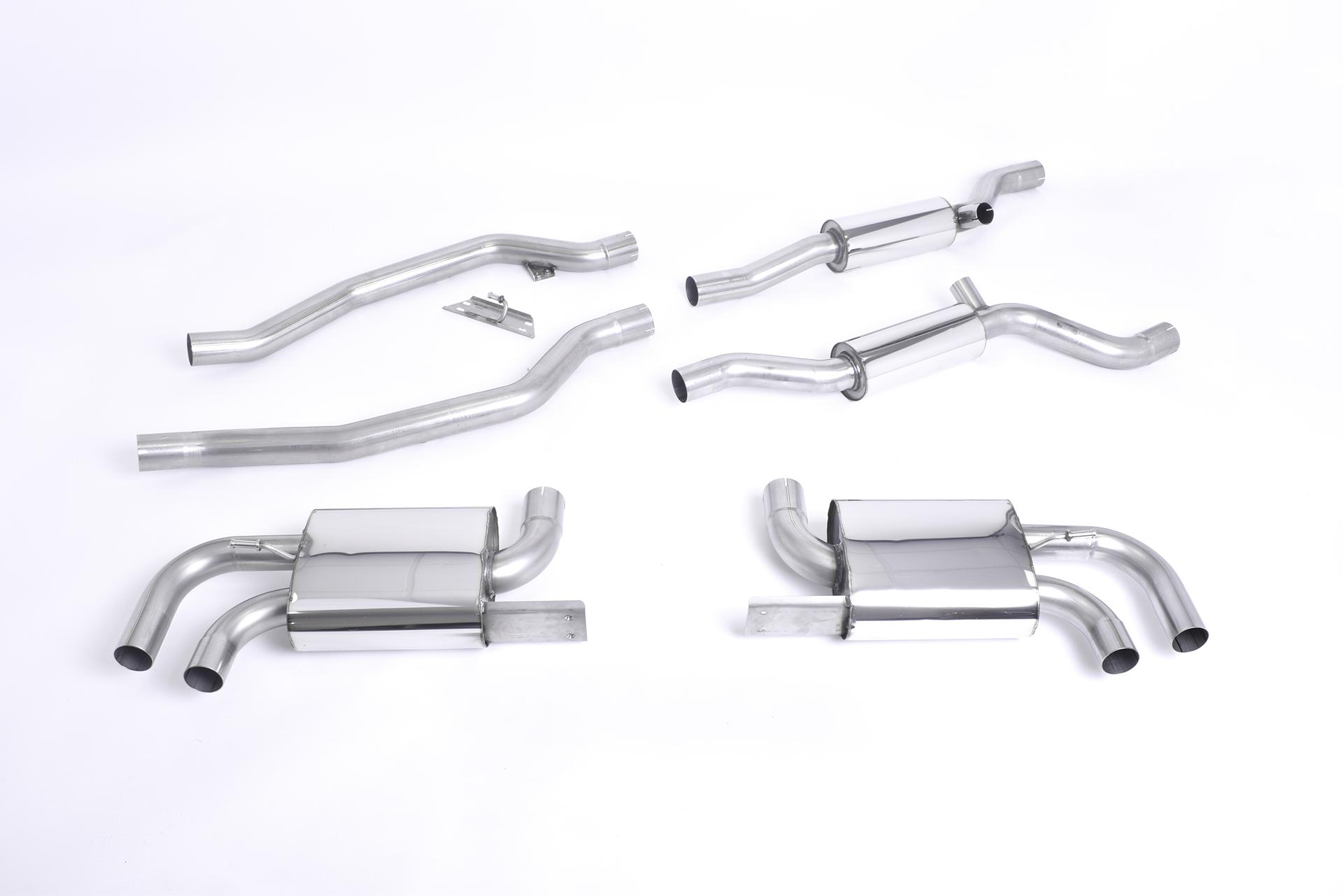 Milltek Porsche Cayenne 2010 - 2016 Układ wydechowy typu cat-back (958 Turbo 4.8 V8) SSXPO109