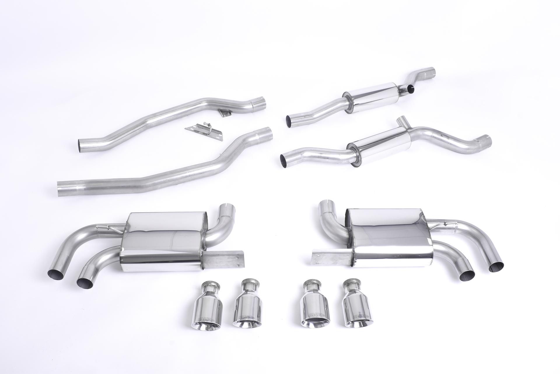 Milltek Porsche Cayenne 2010 - 2016 Układ wydechowy typu cat-back (958 Turbo 4.8 V8) SSXPO111