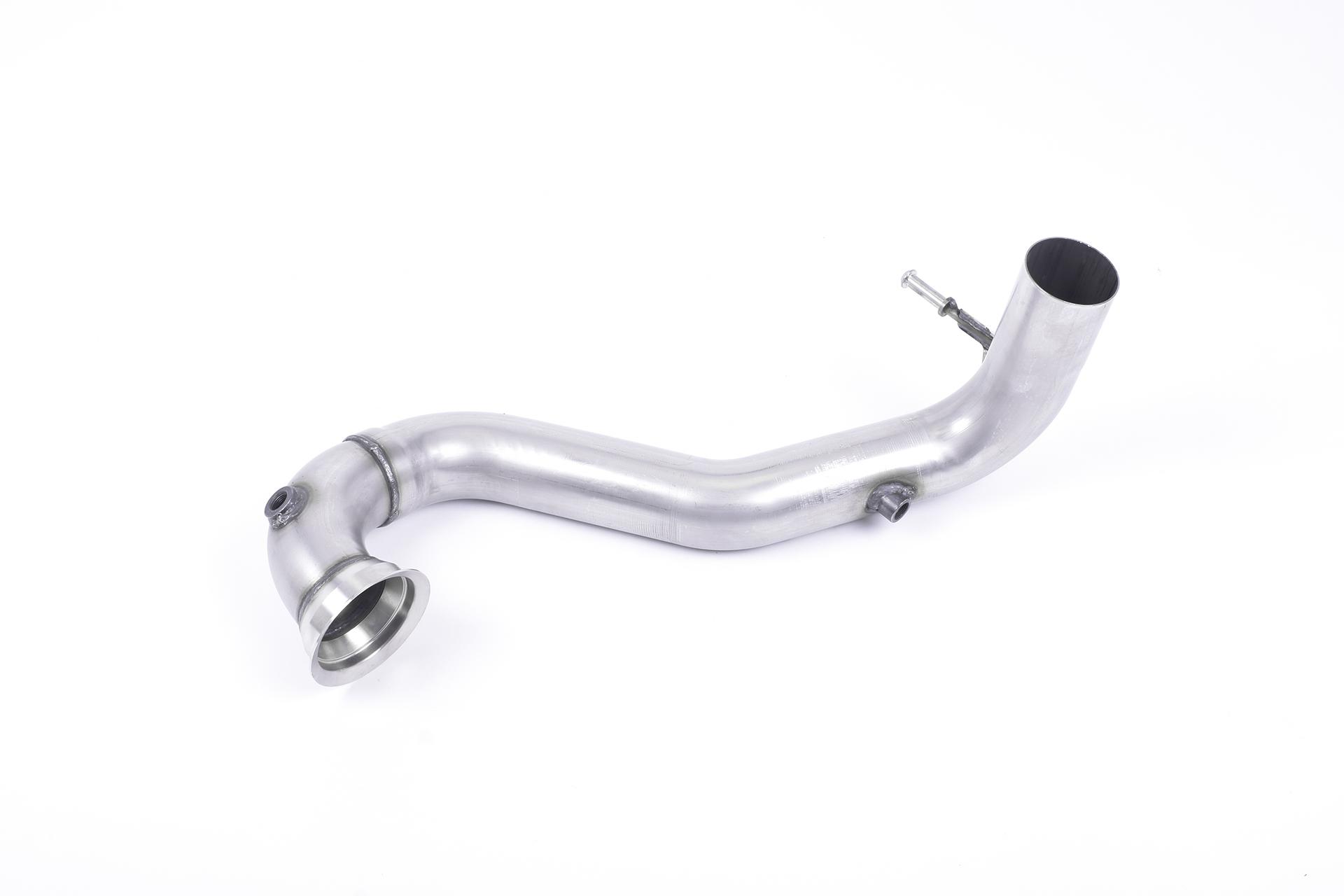 Milltek Mercedes A45 AMG / CLA45 AMG 2012-2018 Downpipe o zwiększonej średnicy z de-katalizatorem (A45 AMG 2.0 Turbo / CLA45 AMG 2.0 Turbo) SSXMZ117