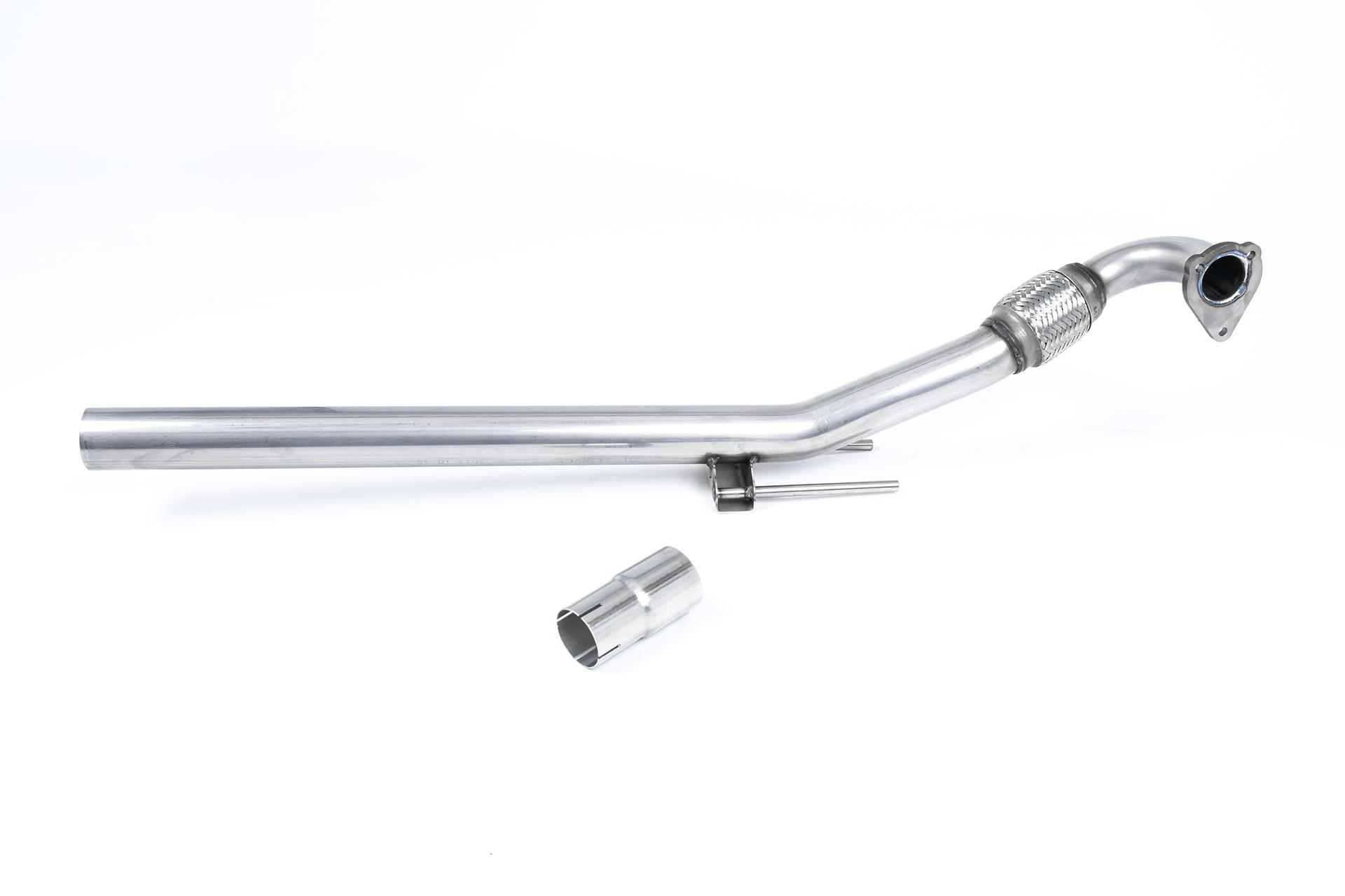 Milltek VW Bora / Golf / Audi A3 / Seat Leon / Skoda Octavia 2000-2005 Downpipe o zwiększonej średnicy z de-katalizatorem (1.8T 2WD) SSXVW394