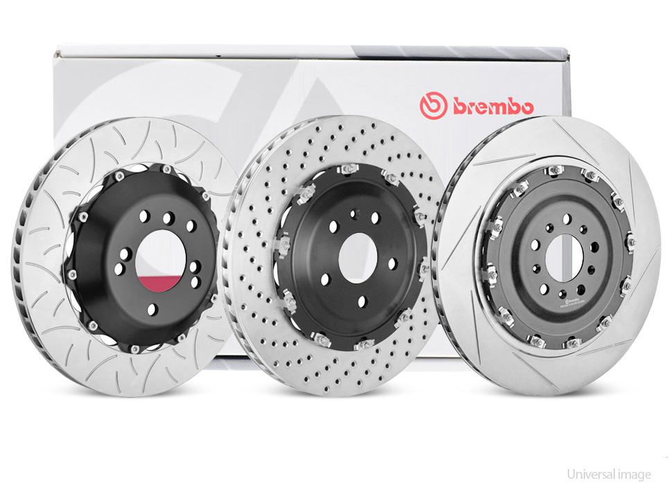 Zestaw tarcz dwuczęściowych Brembo PORSCHE 992 CARRERA 2S / CARRERA 4S (wyłączając PSCB, PCCB) 2020+ 350x28 - tył