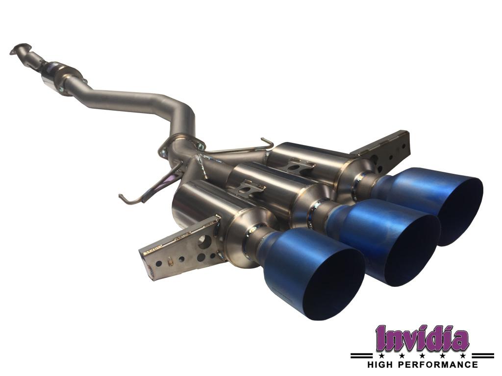 Układ wydechowy cat-back Invidia R400 (tytanowy) – Honda Civic 2017+ FK8 Type R