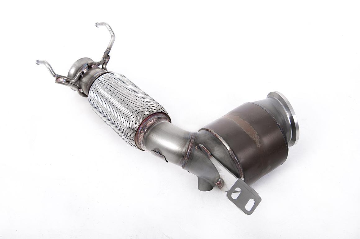 Milltek New Mini Mk3 Downpipe sportowy HJS (z certyfikatem ECE) (F56) Mini Cooper S 2.0 Turbo (UK and European models) - LCI with GPF/OPF Only SSXM471