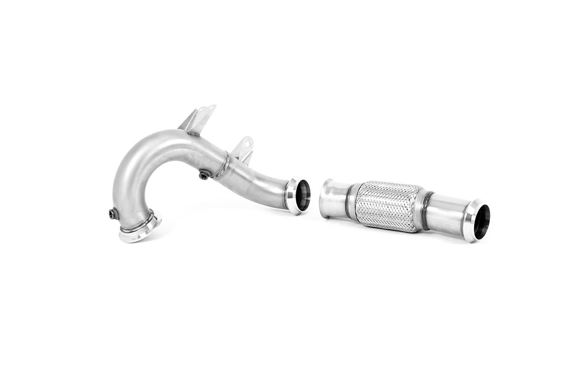 Milltek Mercedes CLA-Class Downpipe o powiększonej średnicy z de-katalizatorem CLA45 & 45S AMG 2.0 Turbo Coupe (OPF/GPF Models) SSXMZ155