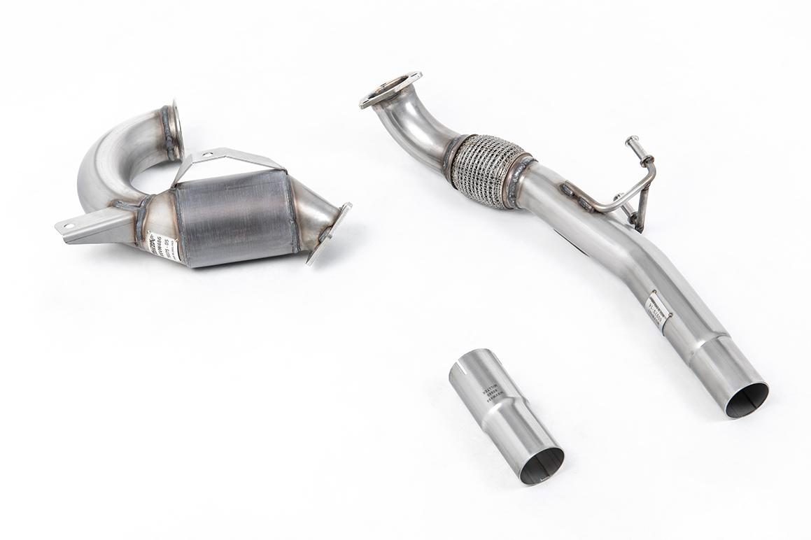 Milltek Volkswagen Up! Downpipe ze sportowym katalizatorem GTI 1.0TSI 115PS (3 & 5 Door) SSXVW546