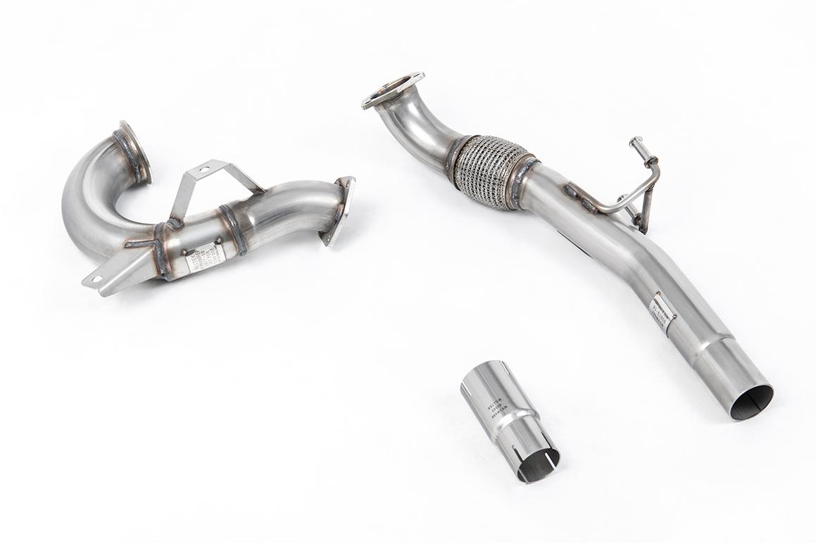Milltek Volkswagen Up! Downpipe o powiększonej średnicy z de-katalizatorem GTI 1.0TSI 115PS (3 & 5 Door) SSXVW548