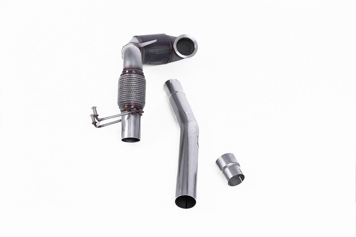 Milltek Volkswagen Polo Downpipe ze sportowym katalizatorem GTI 2.0 TSI (AW - 5 Door) - Non GPF/OPF Models Only SSXVW572