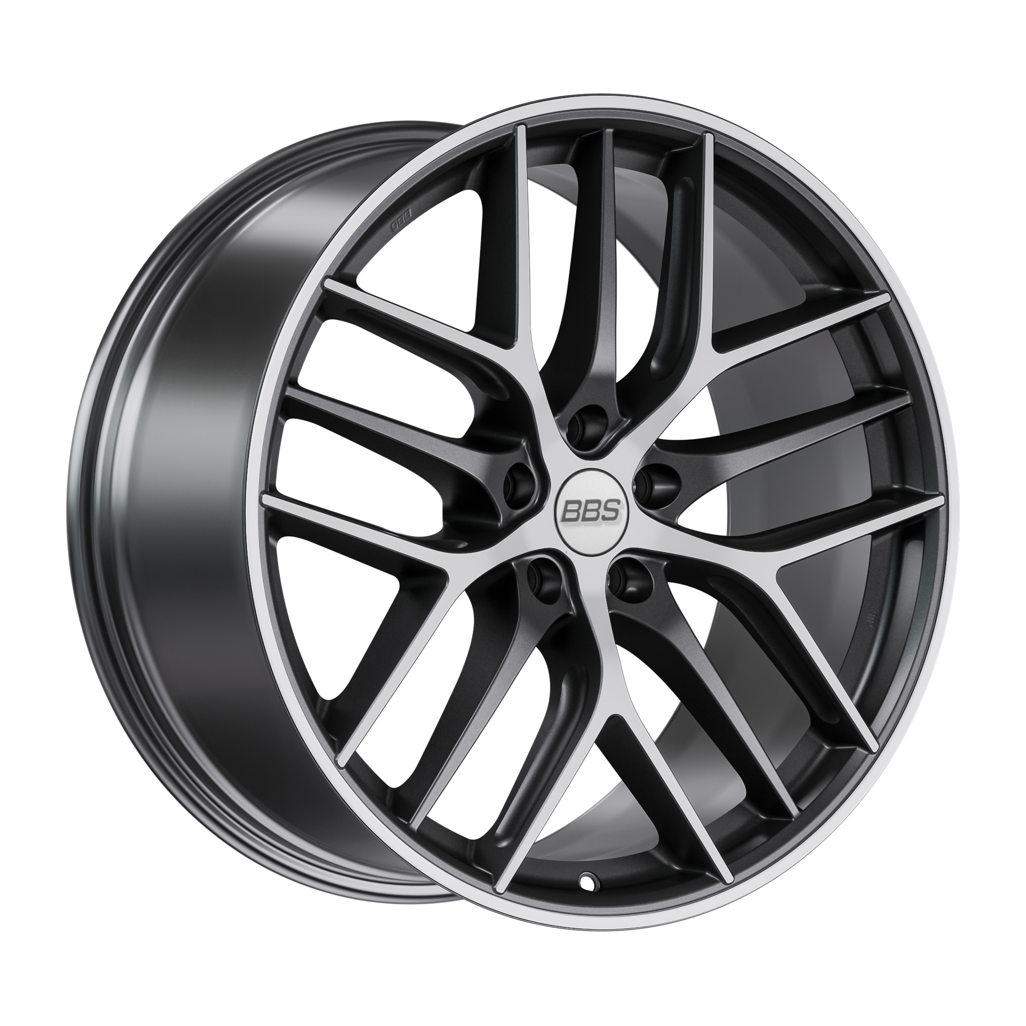 Felga BBS CC-R 9.5 x 20 ET20 - AUDI A5 Coupe 2007 - 2017 Satin Graphite Diamond cut