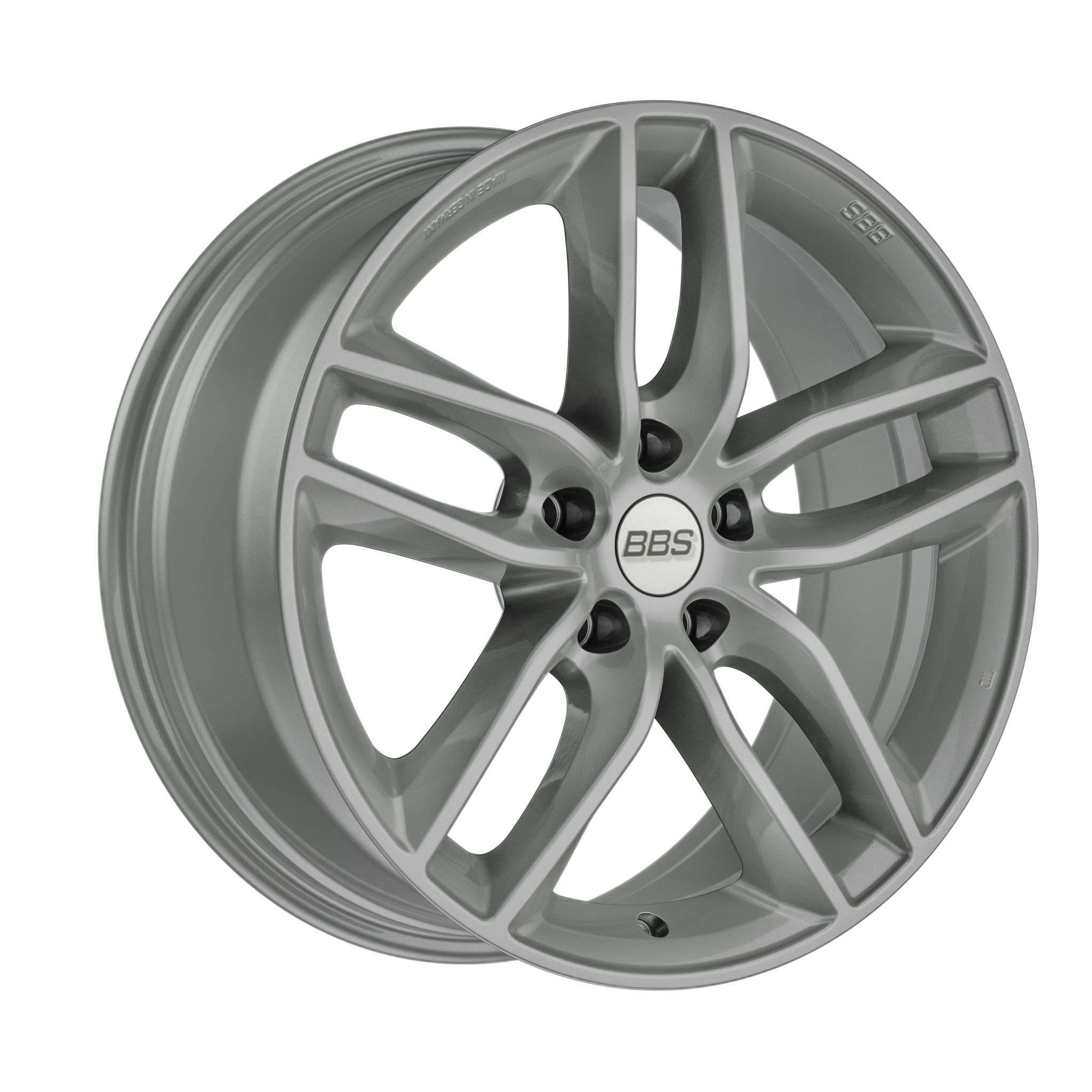 Felga BBS SX 8.0 x 18 ET44 - AUDI TT Roadster 2014 - 2020 Brilliant Silver