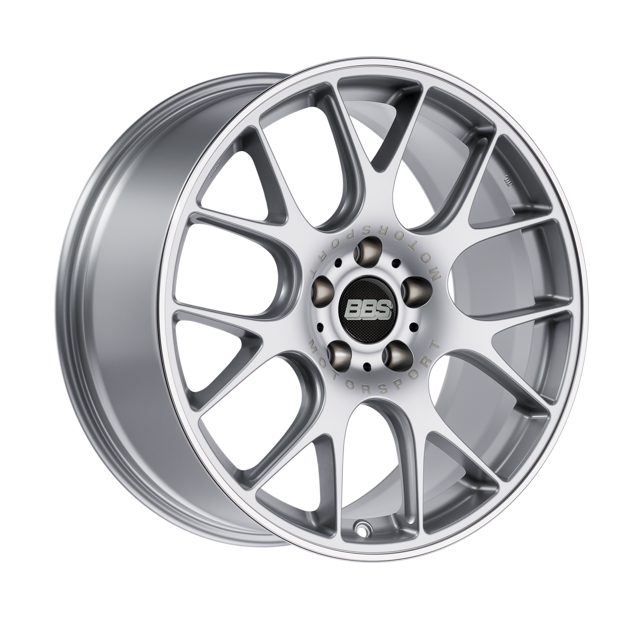 Felga BBS CH-R 9.5 x 19 ET35 - AUDI TT RS Plus Roadster 2006 - 2015 Brilliant Silver
