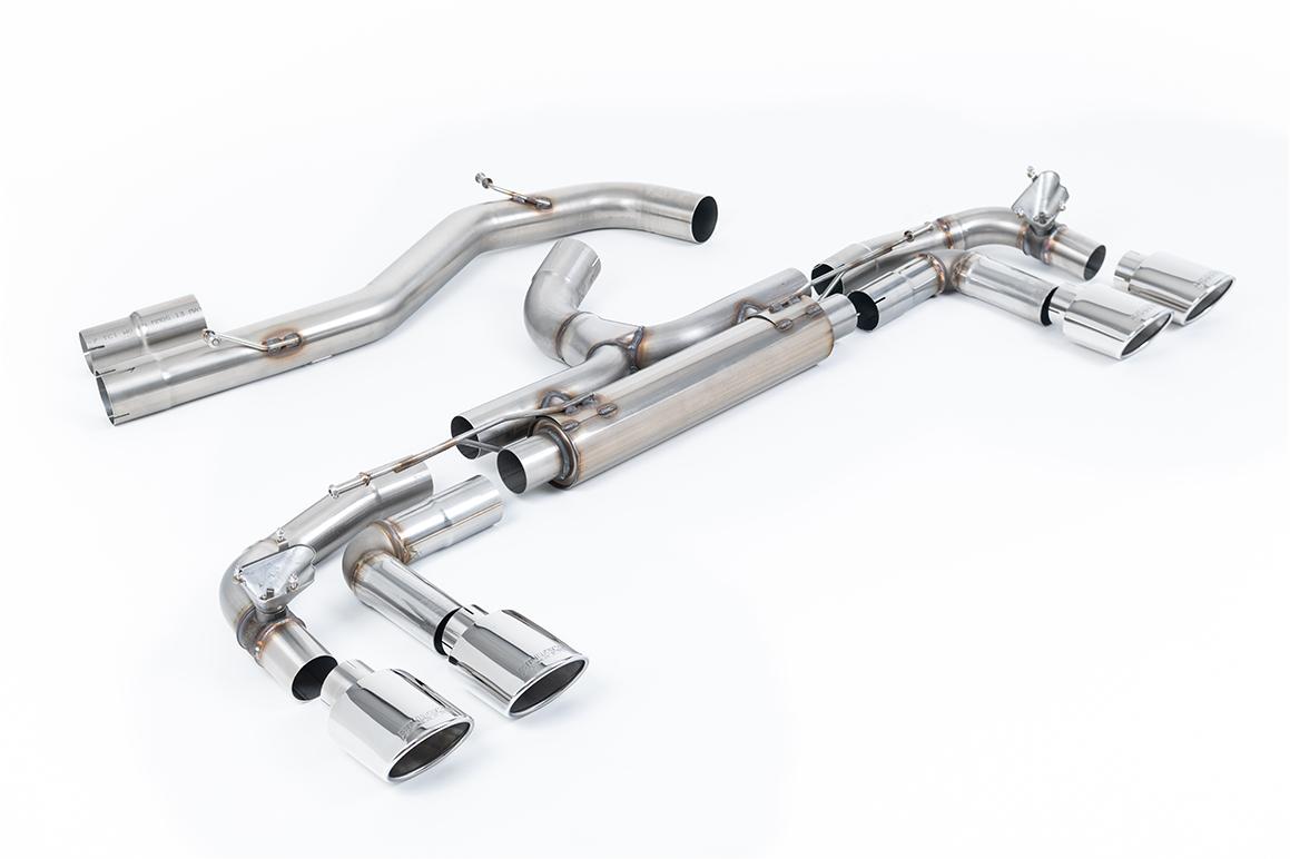 Milltek Audi S3 Układ wydechowy od filtra OPF/GPF 2.0TFSI Quattro Sportback 310PS 8Y (OPF/GPF Models Only) 2020 – 2022 SSXAU1010