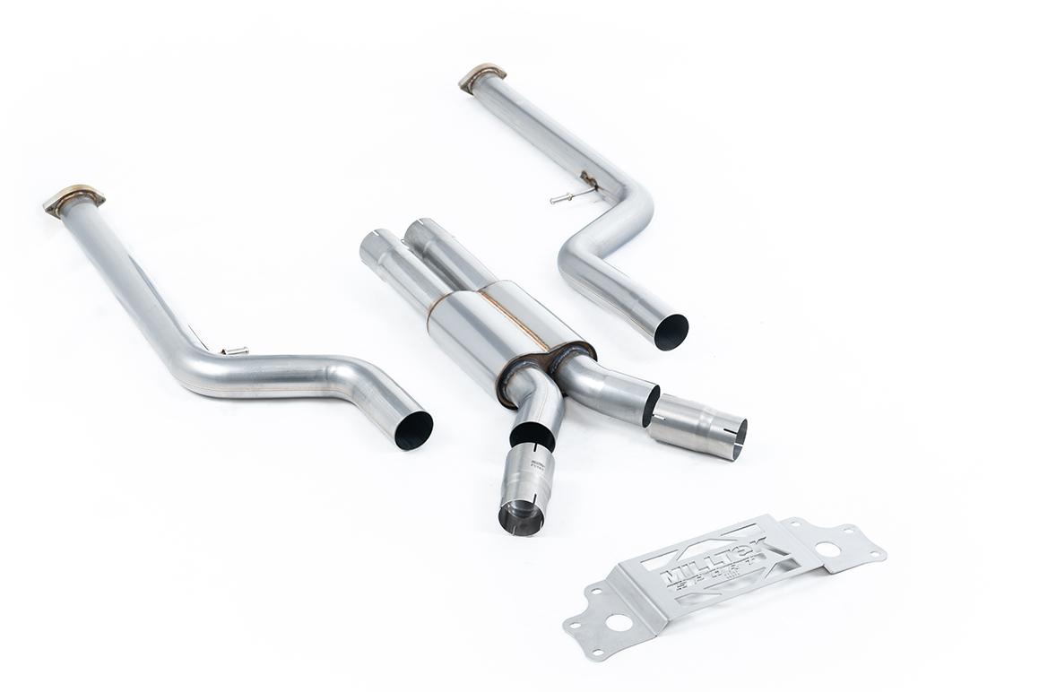 Milltek BMW 2 Series Centralna sekcja układu wydechowego z obejściem drugiego katalizatora M2 Coupe (G87 S58 NAS Non-OPF/GPF Models) 2023 - 2024 SSXBM1300