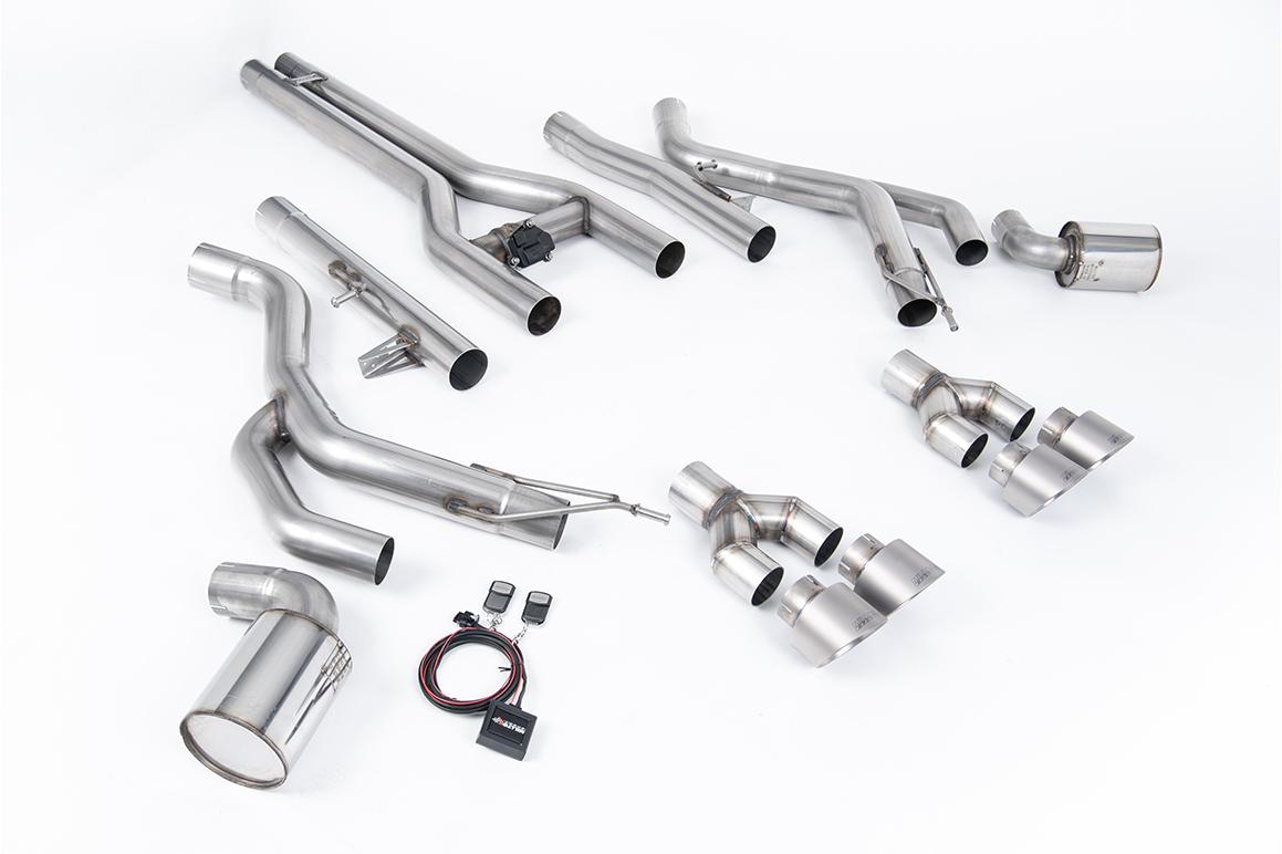 Milltek Dodge / RAM Challenger Układ wydechowy „Active H” od front-pipe SRT Hellcat (inc Redeye and Widebody Models) 2015 - 2022 SSXDOD103