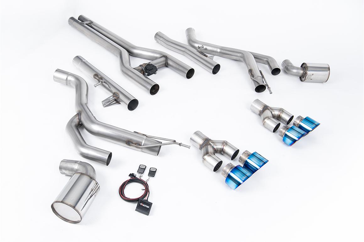 Milltek Dodge / RAM Challenger Układ wydechowy „Active H” od front-pipe SRT Hellcat (inc Redeye and Widebody Models) 2015 - 2022 SSXDOD104