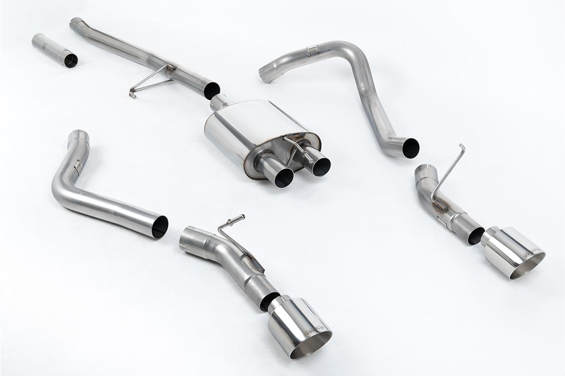 Milltek Jeep Gladiator Układ wydechowy typu cat-back ( wydech z boku ) (JT) 3.6 V6 2020 - 2024 SSXJP101