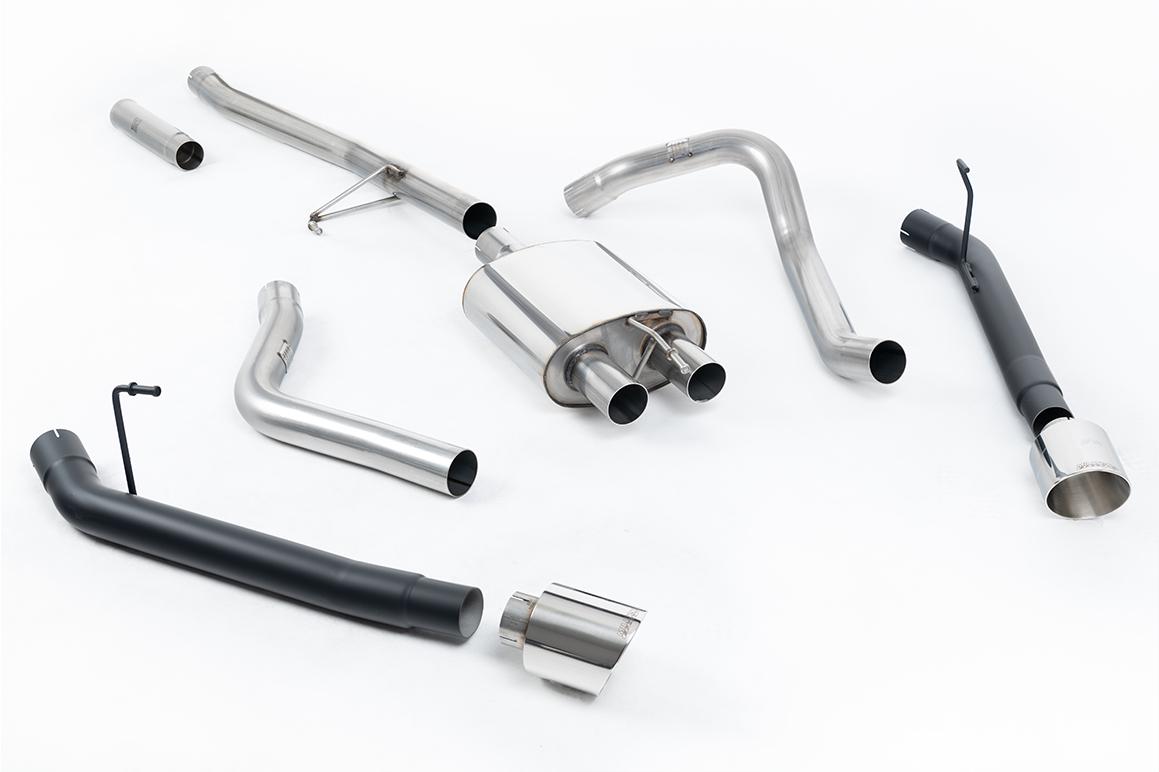 Milltek Jeep Gladiator Układ wydechowy typu cat-back ( wydech z tyłu ) (JT) 3.6 V6 2020 - 2024 SSXJP106