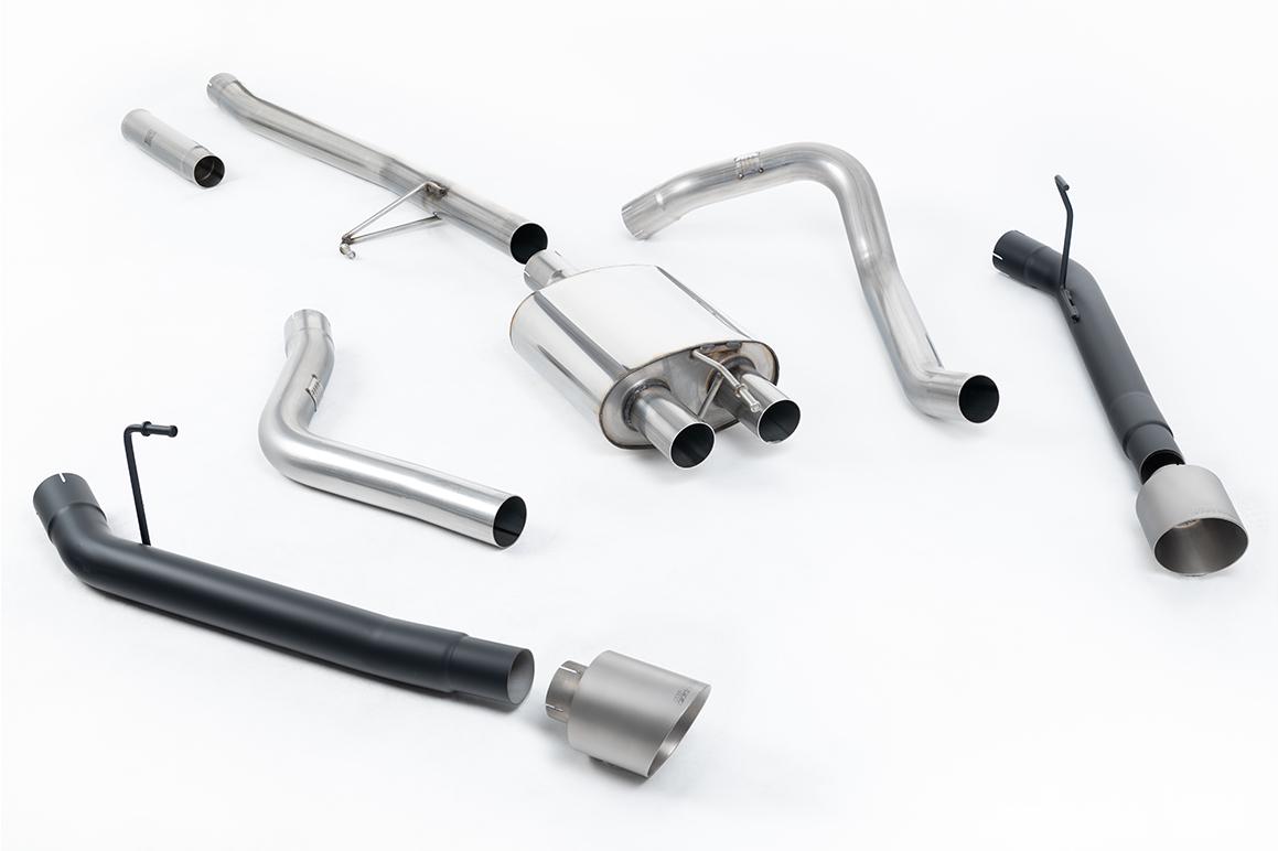 Milltek Jeep Gladiator Układ wydechowy typu cat-back ( wydech z tyłu ) (JT) 3.6 V6 2020 - 2024 SSXJP108