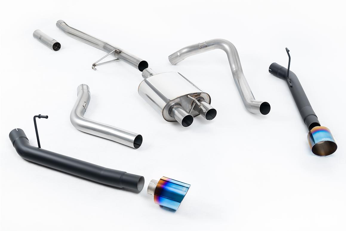 Milltek Jeep Gladiator Układ wydechowy typu cat-back ( wydech z tyłu ) (JT) 3.6 V6 2020 - 2024 SSXJP109