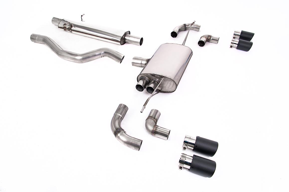 Milltek Land Rover / Range Rover Defender Układ wydechowy od filtra OPF/GPF 110 3.0 I6 P400 (OPF/GPF and None-OPF/GPF Equipped Vehicle Compatible) 2020 - 2024 SSXLR104