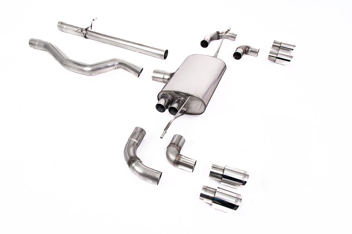 Milltek Land Rover / Range Rover Defender Układ wydechowy od filtra OPF/GPF 110 3.0 I6 P400 (OPF/GPF and None-OPF/GPF Equipped Vehicle Compatible) 2020 - 2024 SSXLR105