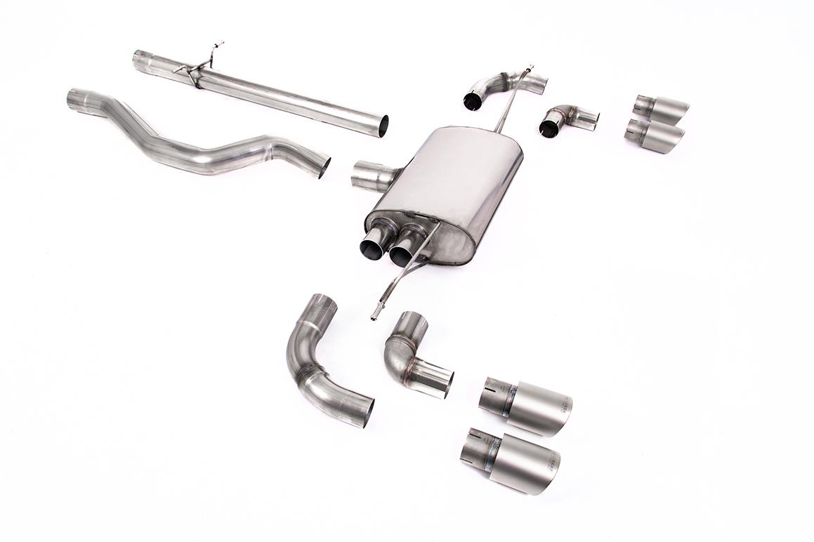 Milltek Land Rover / Range Rover Defender Układ wydechowy od filtra OPF/GPF 110 3.0 I6 P400 (OPF/GPF and None-OPF/GPF Equipped Vehicle Compatible) 2020 - 2024 SSXLR107