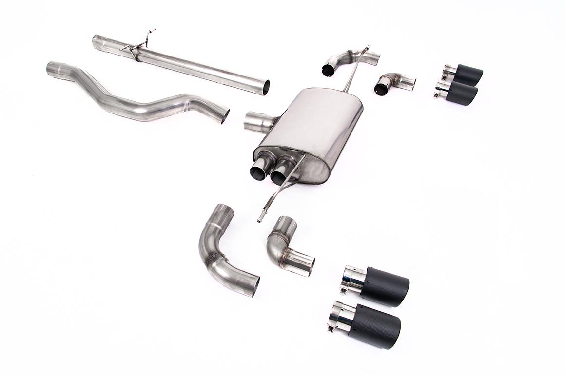 Milltek Land Rover / Range Rover Defender Układ wydechowy od filtra OPF/GPF 110 3.0 I6 P400 (OPF/GPF and None-OPF/GPF Equipped Vehicle Compatible) 2020 - 2024 SSXLR109