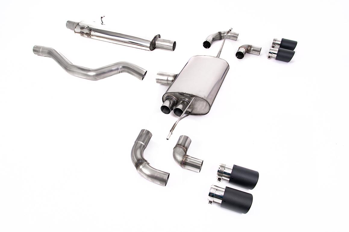 Milltek Land Rover / Range Rover Defender Układ wydechowy od filtra OPF/GPF 110 2.0 I4 P300 & P400e (OPF/GPF and Non-OPF/GPF Equipped Vehicle Compatible) 2020 - 2024 SSXLR134