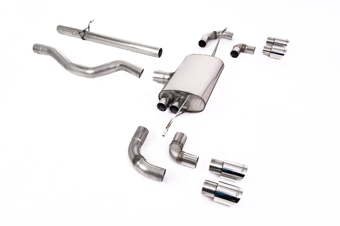 Milltek Land Rover / Range Rover Defender Układ wydechowy od filtra OPF/GPF 110 2.0 I4 P300 & P400e (OPF/GPF and Non-OPF/GPF Equipped Vehicle Compatible) 2020 - 2024 SSXLR135