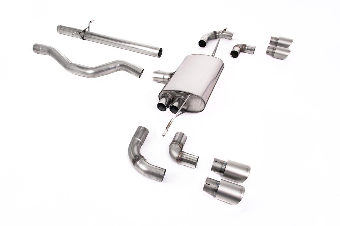 Milltek Land Rover / Range Rover Defender Układ wydechowy od filtra OPF/GPF 110 2.0 I4 P300 & P400e (OPF/GPF and Non-OPF/GPF Equipped Vehicle Compatible) 2020 - 2024 SSXLR137