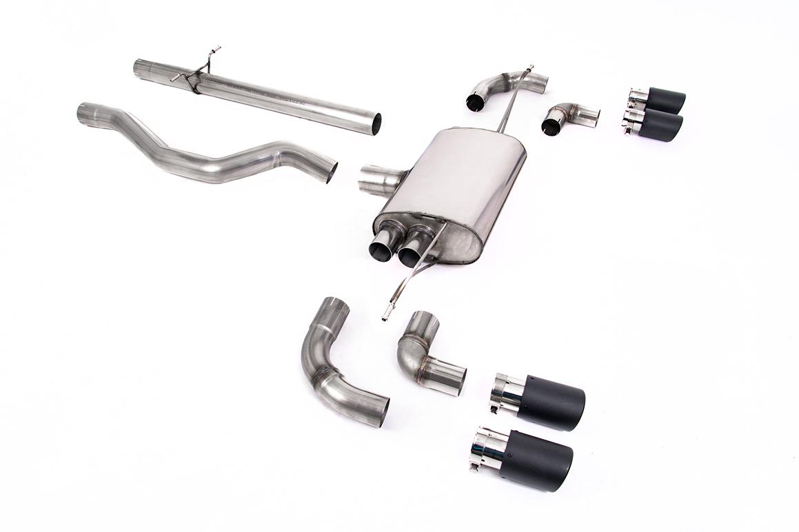 Milltek Land Rover / Range Rover Defender Układ wydechowy od filtra OPF/GPF 110 2.0 I4 P300 & P400e (OPF/GPF and Non-OPF/GPF Equipped Vehicle Compatible) 2020 - 2024 SSXLR139
