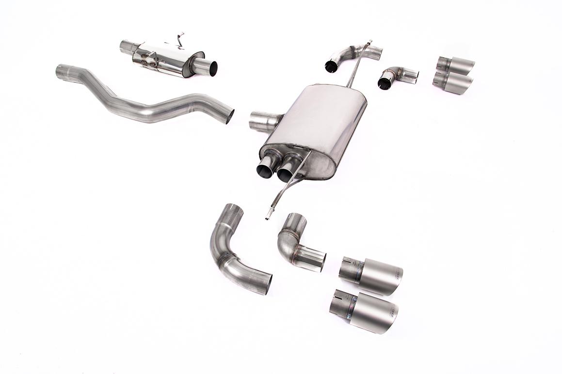 Milltek Land Rover / Range Rover Defender Układ wydechowy od filtra OPF/GPF 90 2.0 I4 P300 & P400e (OPF/GPF and Non-OPF/GPF Equipped Vehicle Compatible) 2020 - 2024 SSXLR142