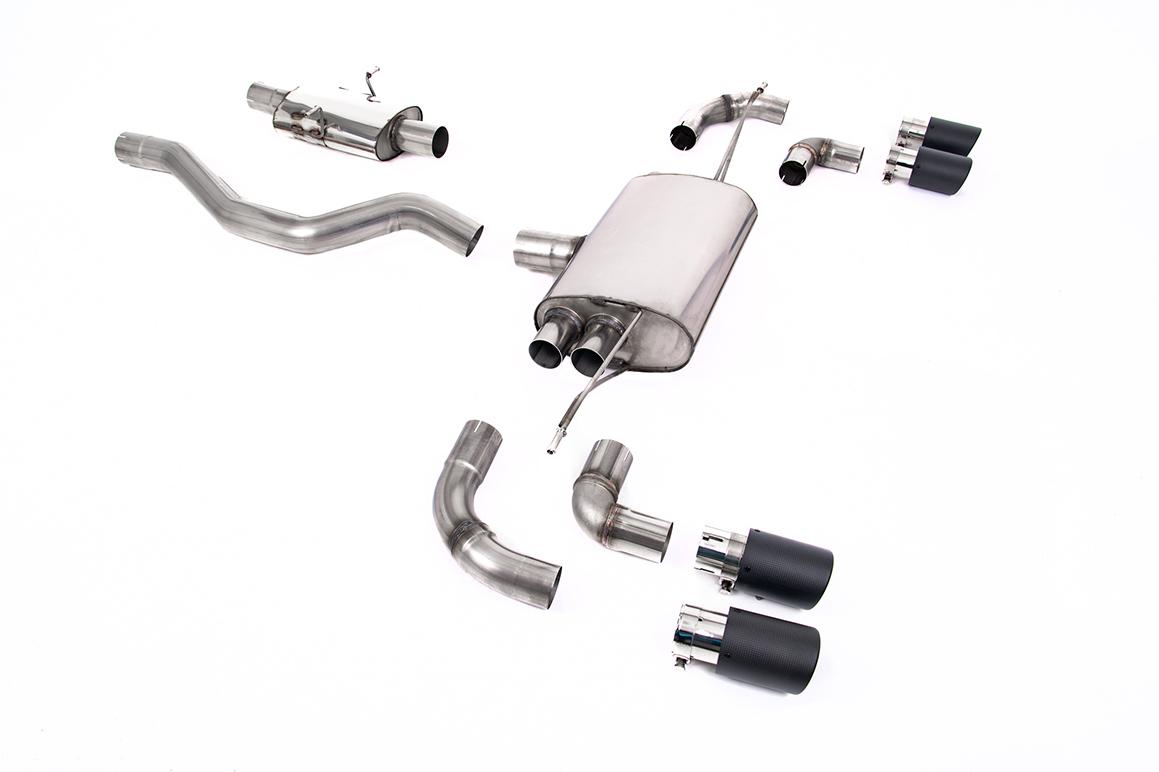 Milltek Land Rover / Range Rover Defender Układ wydechowy od filtra OPF/GPF 90 2.0 I4 P300 & P400e (OPF/GPF and Non-OPF/GPF Equipped Vehicle Compatible) 2020 - 2024 SSXLR144