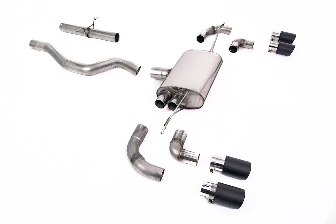 Milltek Land Rover / Range Rover Defender Układ wydechowy od filtra OPF/GPF 90 2.0 I4 P300 & P400e (OPF/GPF and Non-OPF/GPF Equipped Vehicle Compatible) 2020 - 2024 SSXLR149