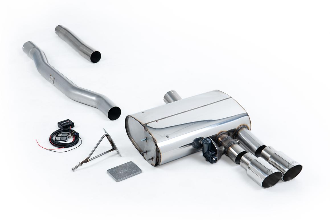 Milltek New Mini Mk3 Układ wydechowy od filtra OPF/GPF (F56) Mini Cooper S 2.0 Turbo (UK and European models) - LCI with GPF/OPF Only 2019 – 2022 SSXM472