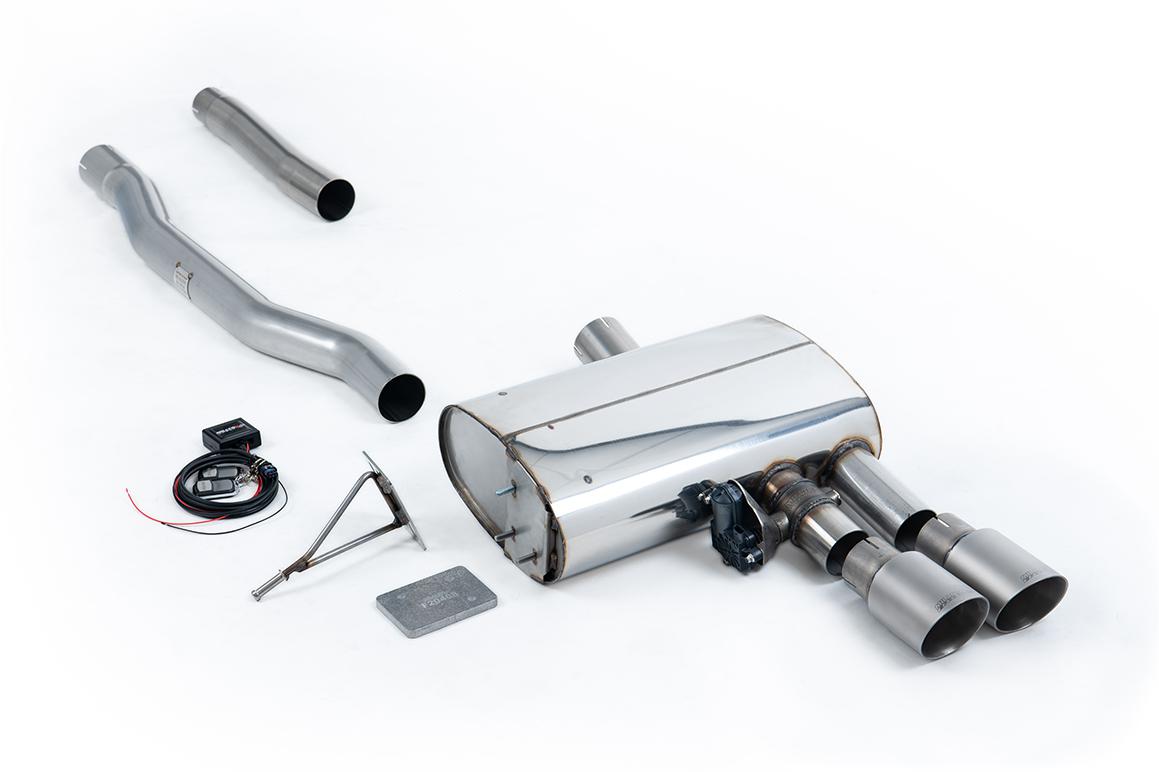 Milltek New Mini Mk3 Układ wydechowy od filtra OPF/GPF (F56) Mini Cooper S 2.0 Turbo (UK and European models) - LCI with GPF/OPF Only 2019 – 2022 SSXM474