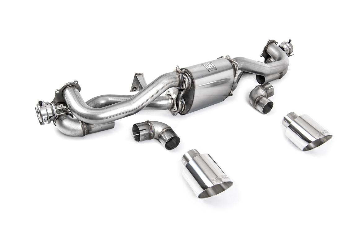 Milltek Porsche Cayman Układ wydechowy od filtra OPF/GPF 718 GT4 4.0 (OPF/GPF Equipped Cars Only - Pre Feb 2020 build only) 2020 - 2024 SSXPO150