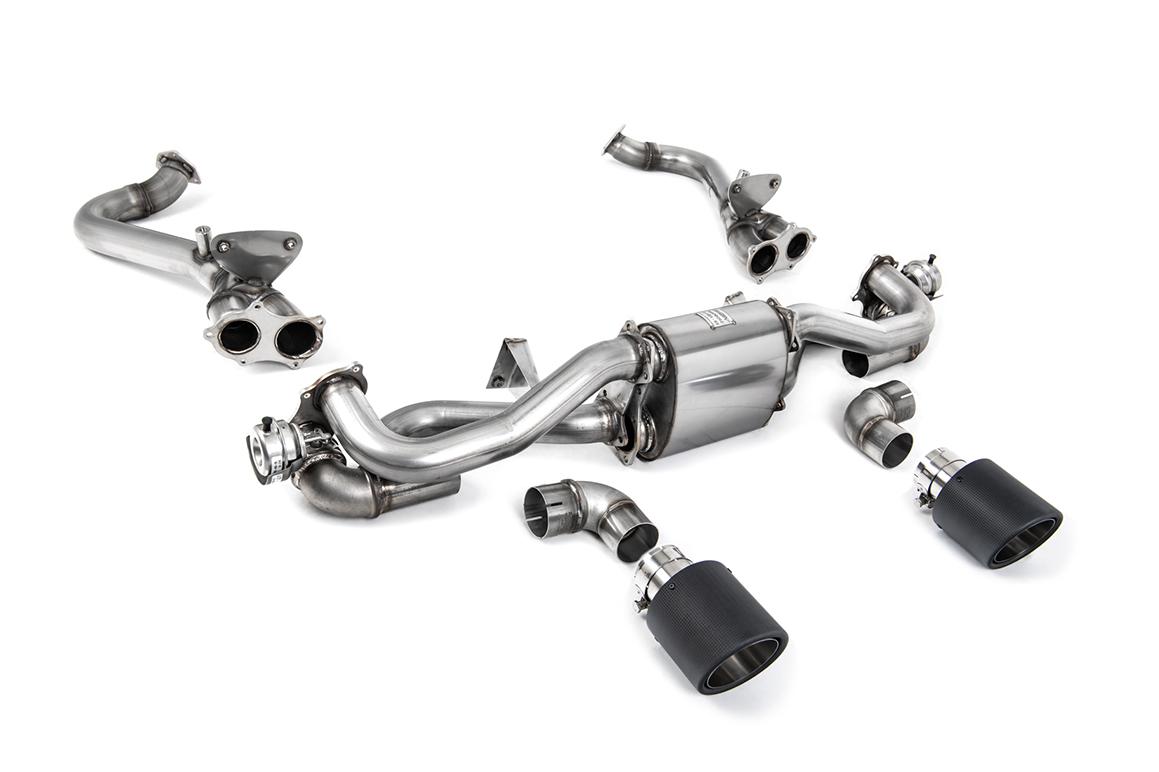 Milltek Porsche Cayman Układ wydechowy od filtra OPF/GPF 718 GT4 4.0 (OPF/GPF Equipped Cars Only - Pre Feb 2020 build only) 2020 - 2024 SSXPO154